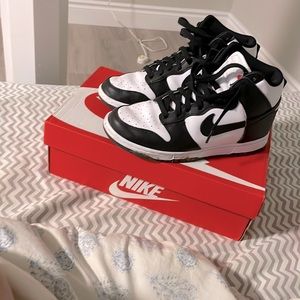 panda high top nikes